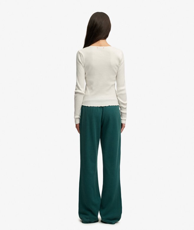Athletic Essentials Jogginghose mit niedriger Leibhöhe und ausgestelltem Bein Athletic Essentials Jogginghose mit niedriger Leibhöhe und ausgestelltem Bein