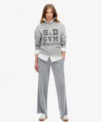 Athletic Essentials Loose Crop Crew Sweatshirt