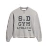 Athletic Essentials Loose Crop Crew Sweatshirt Athletic Essentials Loose Crop Crew Sweatshirt