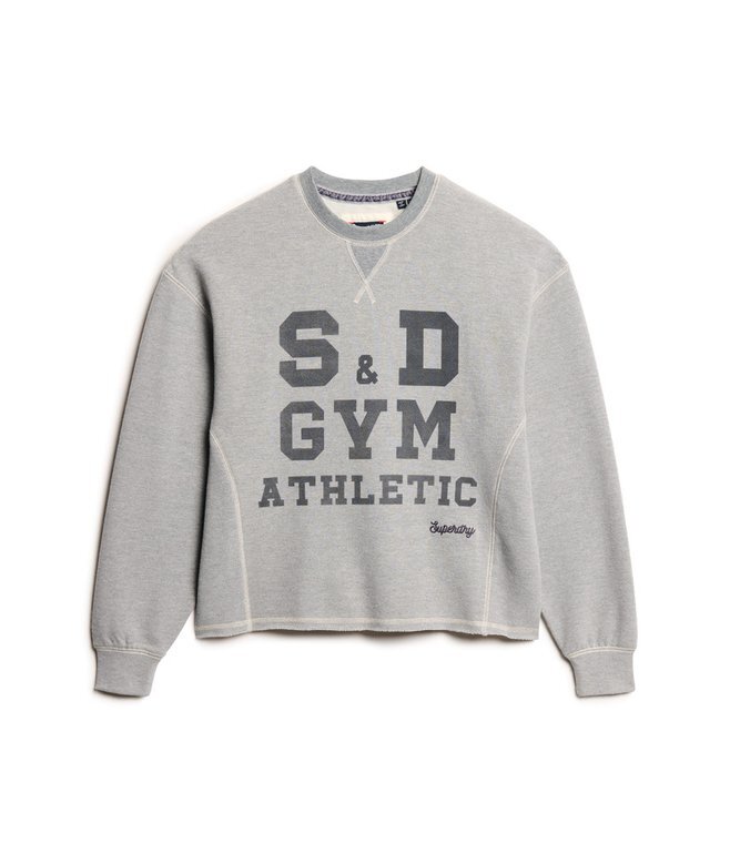 Athletic Essentials Loose Crop Crew Sweatshirt Athletic Essentials Loose Crop Crew Sweatshirt