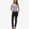 Athletic Essentials Oberteil mit Spitzenbesatz