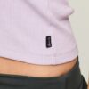 Athletic Essentials Oberteil mit Spitzenbesatz