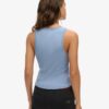 Athletic Essentials Oberteil mit Spitzenbesatz