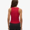 Athletic Essentials Oberteil mit Spitzenbesatz