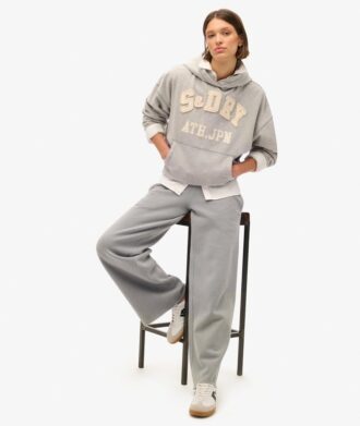 Athletic Essentials Oversize-Kapuzenpullover mit Applikation