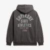 Athletic Essentials Oversized-Kapuzenpullover mit Reißverschluss
