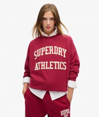Athletic Essentials Oversized-Sweatshirt mit Applikation