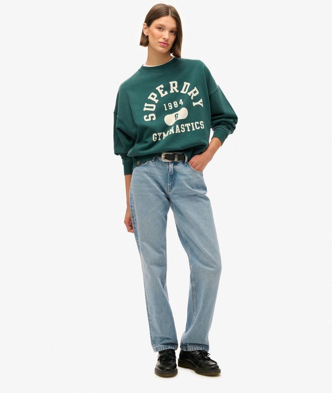 Athletic Essentials Oversized-Sweatshirt mit Aufdruck Athletic Essentials Oversized-Sweatshirt mit Aufdruck