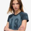 Athletic Essentials Raglan-T-Shirt mit tailliertem Schnitt Athletic Essentials Raglan-T-Shirt mit tailliertem Schnitt