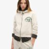 Athletic Essentials Relaxed Crop Zip-Kapuzenpullover Athletic Essentials Relaxed Crop Zip-Kapuzenpullover