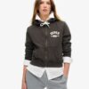 Athletic Essentials Relaxed Crop Zip-Kapuzenpullover Athletic Essentials Relaxed Crop Zip-Kapuzenpullover