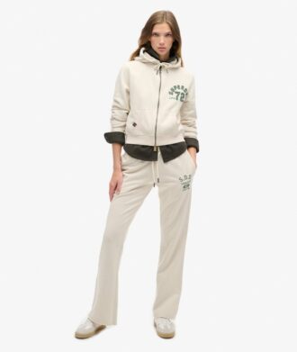 Athletic Essentials Relaxed Crop Zip-Kapuzenpullover