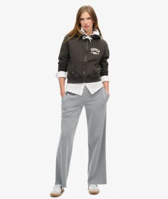 Athletic Essentials Relaxed Crop Zip-Kapuzenpullover