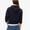 Athletic Essentials Relaxed Crop Zip-Kapuzenpullover Athletic Essentials Relaxed Crop Zip-Kapuzenpullover