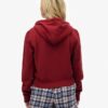 Athletic Essentials Relaxed Crop Zip-Kapuzenpullover Athletic Essentials Relaxed Crop Zip-Kapuzenpullover