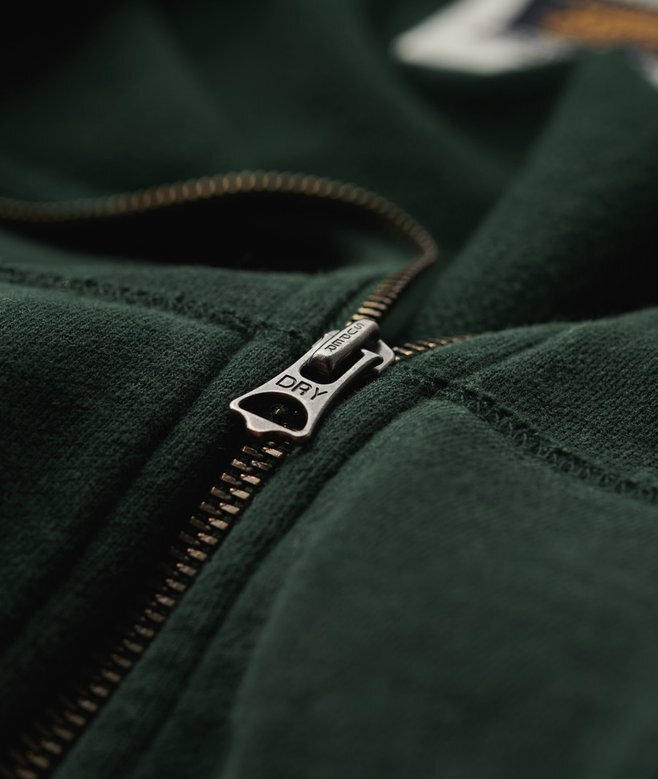Athletic Essentials Relaxed Crop Zip-Kapuzenpullover Athletic Essentials Relaxed Crop Zip-Kapuzenpullover