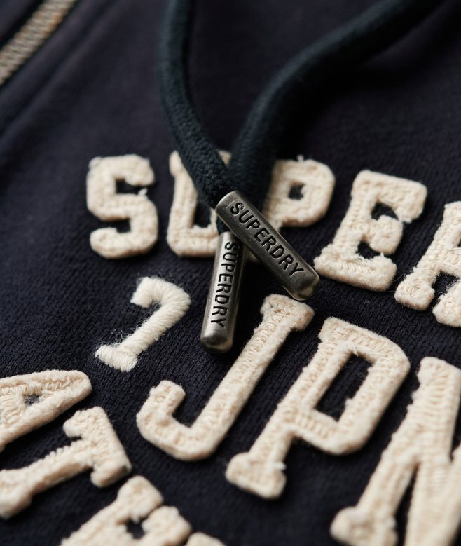 Athletic Essentials Relaxed Crop Zip-Kapuzenpullover Athletic Essentials Relaxed Crop Zip-Kapuzenpullover