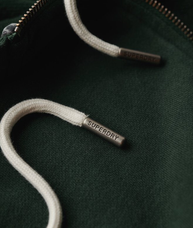 Athletic Essentials Relaxed Crop Zip-Kapuzenpullover Athletic Essentials Relaxed Crop Zip-Kapuzenpullover
