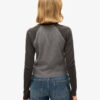 Athletic Essentials Rib Slim Langarm-Oberteil
