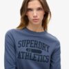 Athletic Essentials Ringer Slim Langarm-Oberteil Athletic Essentials Ringer Slim Langarm-Oberteil