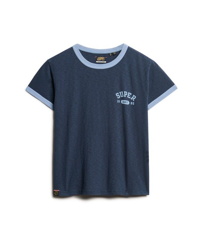 Athletic Essentials Ringer-T-Shirt mit tailliertem Schnitt Athletic Essentials Ringer-T-Shirt mit tailliertem Schnitt