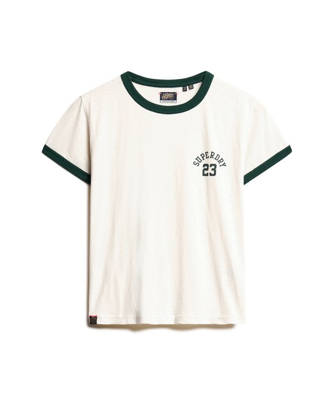 Athletic Essentials Ringer-T-Shirt mit tailliertem Schnitt Athletic Essentials Ringer-T-Shirt mit tailliertem Schnitt