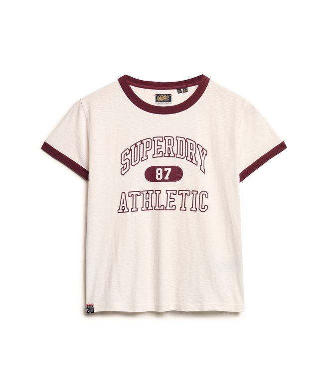 Athletic Essentials Ringer-T-Shirt mit tailliertem Schnitt Athletic Essentials Ringer-T-Shirt mit tailliertem Schnitt