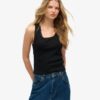 Athletic Essentials Vintage-Oberteil mit Spitzenbesatz Athletic Essentials Vintage-Oberteil mit Spitzenbesatz