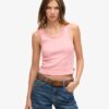 Athletic Essentials Vintage-Oberteil mit Spitzenbesatz Athletic Essentials Vintage-Oberteil mit Spitzenbesatz