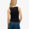 Athletic Essentials Vintage-Oberteil mit Spitzenbesatz Athletic Essentials Vintage-Oberteil mit Spitzenbesatz