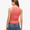 Athletic Essentials Vintage-Oberteil mit Spitzenbesatz Athletic Essentials Vintage-Oberteil mit Spitzenbesatz