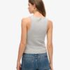 Athletic Essentials Vintage-Oberteil mit Spitzenbesatz Athletic Essentials Vintage-Oberteil mit Spitzenbesatz