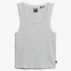 Athletic Essentials Vintage-Oberteil mit Spitzenbesatz Athletic Essentials Vintage-Oberteil mit Spitzenbesatz