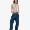 Athletic Essentials Waffle Cropped Tank Top