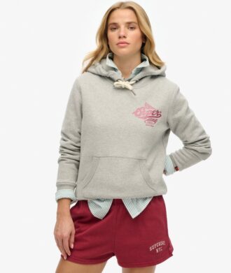 Athletic Metallic Kapuzenpullover