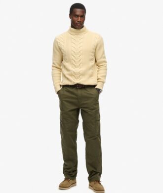 Baggy-Cargohose aus Organic Cotton