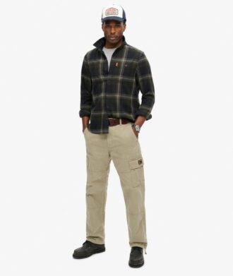 Baggy-Cargohose aus Organic Cotton