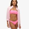 Bandeau-Bikini-Oberteil mit Logo Bandeau-Bikini-Oberteil mit Logo