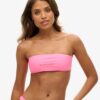 Bandeau-Bikini-Oberteil mit Logo Bandeau-Bikini-Oberteil mit Logo
