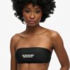 Bandeau-Bikini-Oberteil mit Logo Bandeau-Bikini-Oberteil mit Logo