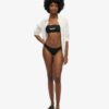Bandeau-Bikini-Oberteil mit Logo Bandeau-Bikini-Oberteil mit Logo