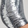 Bandeau-Bodycon-Kleid mit Pailletten