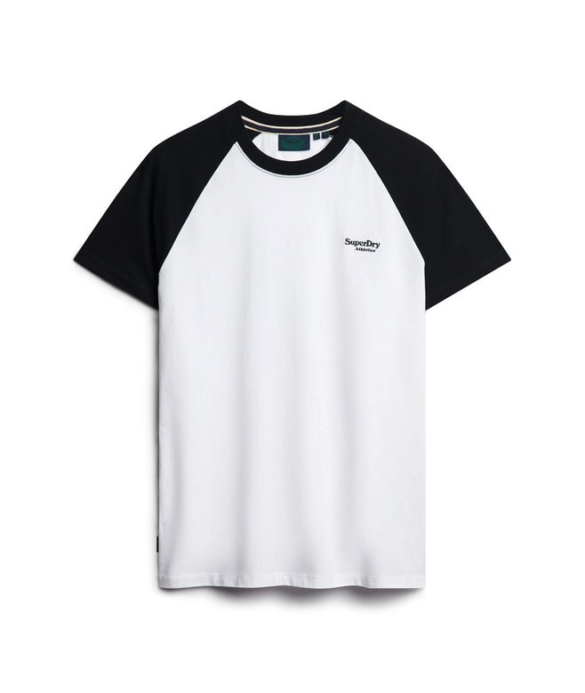 Baseball-T-Shirt aus Organic Cotton mit Essential-Logo Baseball-T-Shirt aus Organic Cotton mit Essential-Logo