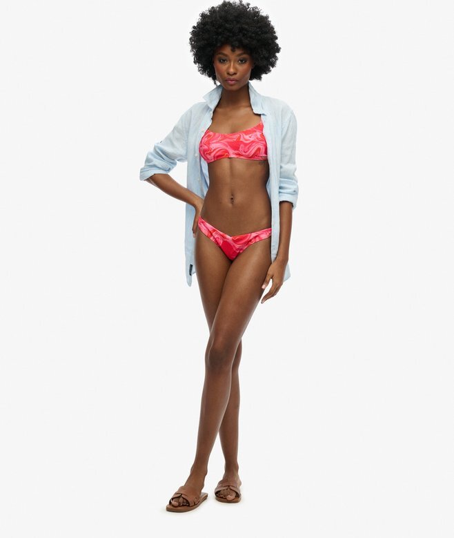 Bedruckte Cheeky-Bikinihose Bedruckte Cheeky-Bikinihose