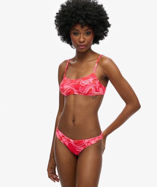 Bedruckte Cheeky-Bikinihose Bedruckte Cheeky-Bikinihose