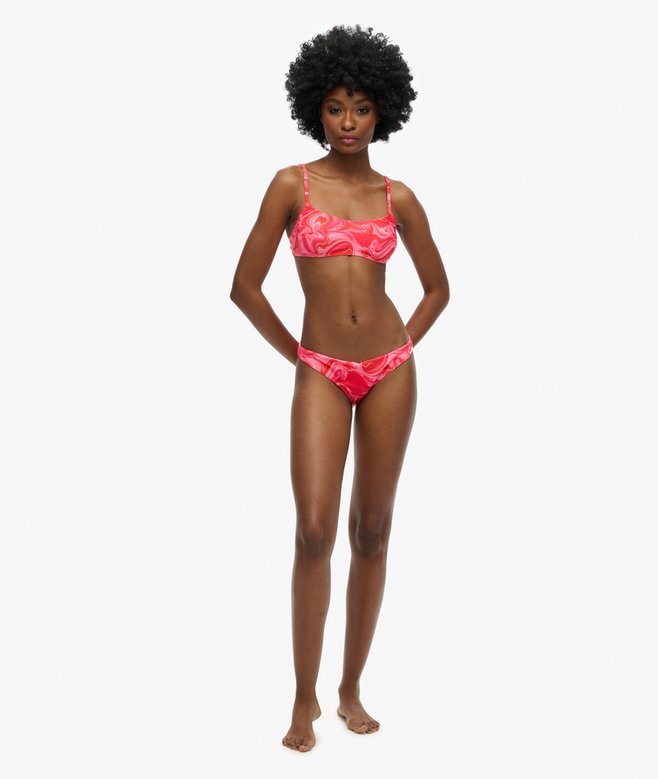 Bedruckte Cheeky-Bikinihose Bedruckte Cheeky-Bikinihose