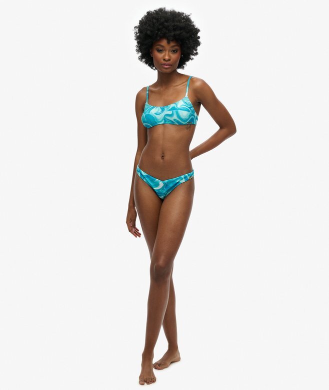 Bedruckte Cheeky-Bikinihose Bedruckte Cheeky-Bikinihose