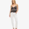 Bedrucktes gewebtes Cami-Oberteil Bedrucktes gewebtes Cami-Oberteil