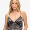 Bedrucktes gewebtes Cami-Oberteil Bedrucktes gewebtes Cami-Oberteil