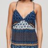 Bedrucktes gewebtes Cami-Oberteil Bedrucktes gewebtes Cami-Oberteil